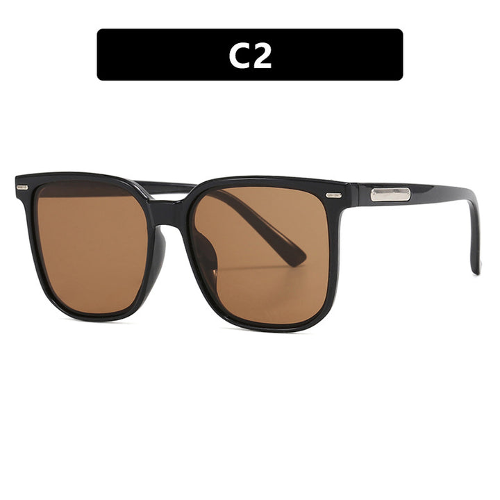 Women's square sunglasses with sturdy frame and polarized lenses Bowlift