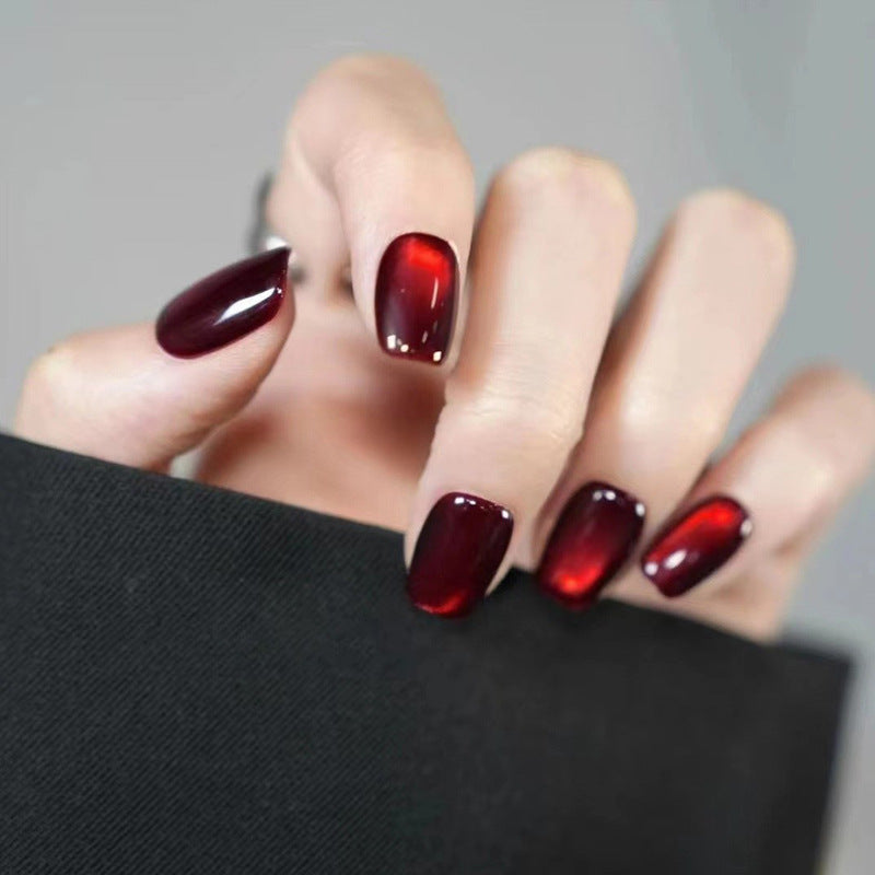 Natural Almond-Shaped Press-On Nails Bowlift