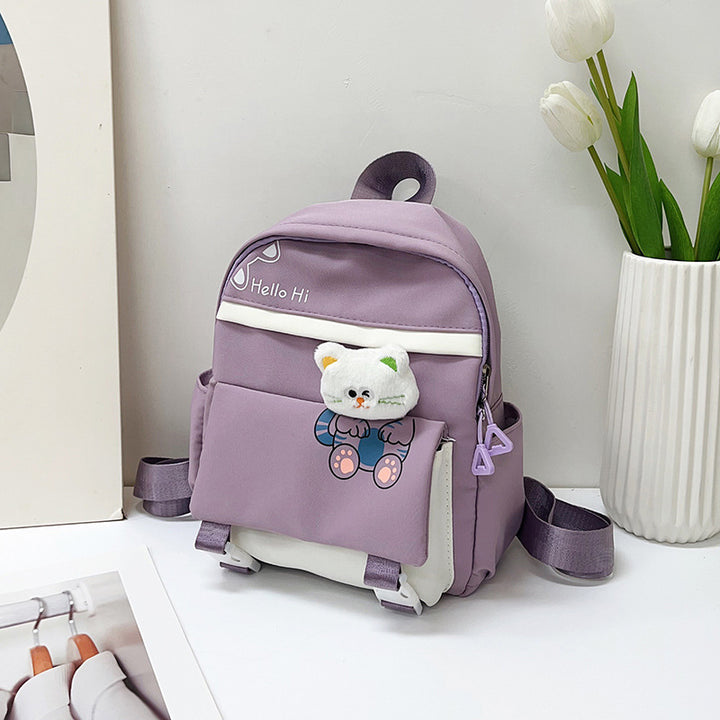 Playful Animal-Themed Backpack Bowlift