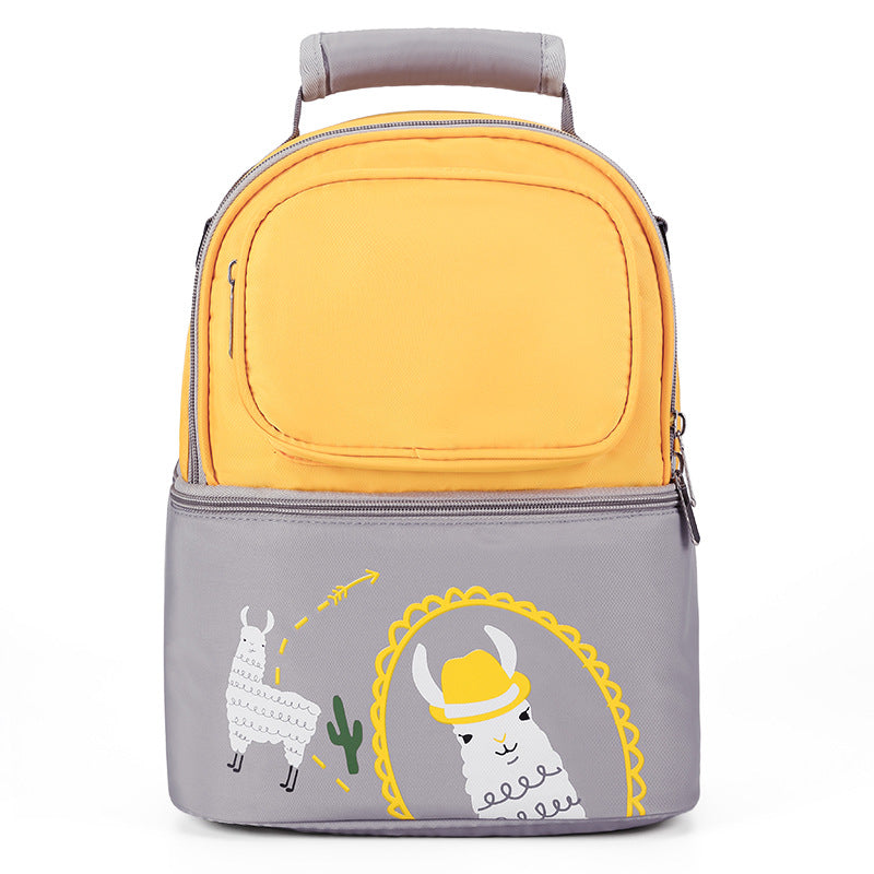 Fun Alpaca-Themed Insulated Backpack Bowlift