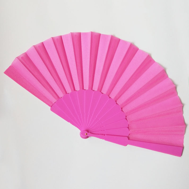 Ladies elegant hand fan made of high-quality paper and natural materials Bowlift