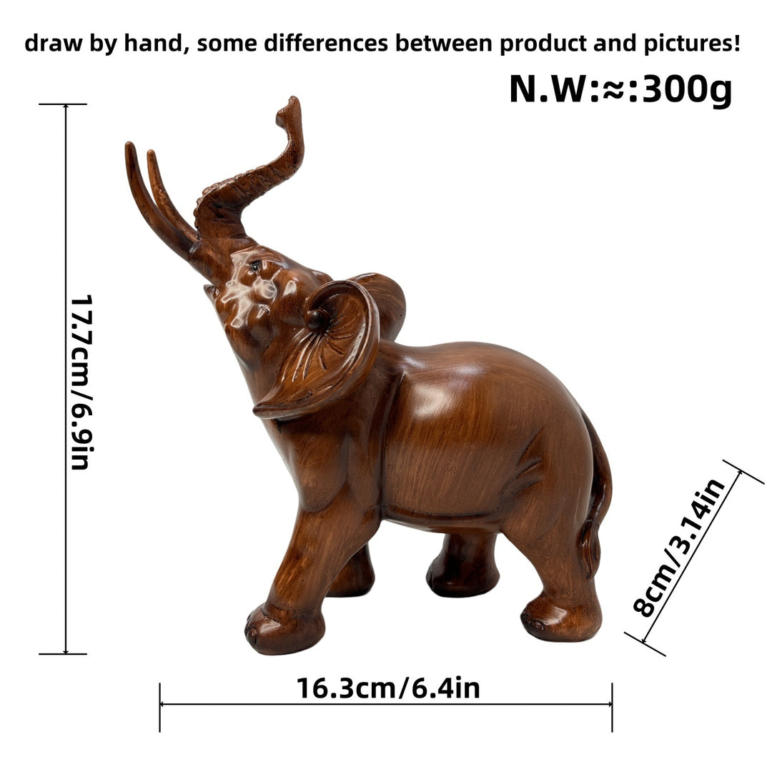 Creative elephant figurine with colorful design Bowlift