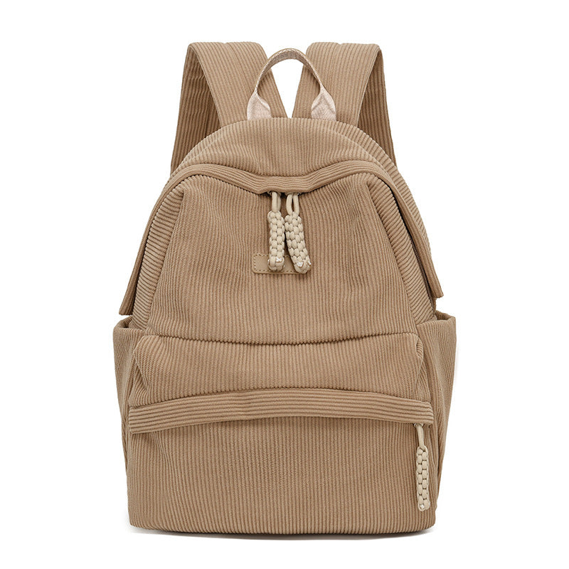 Textured Corduroy Daypack Bowlift
