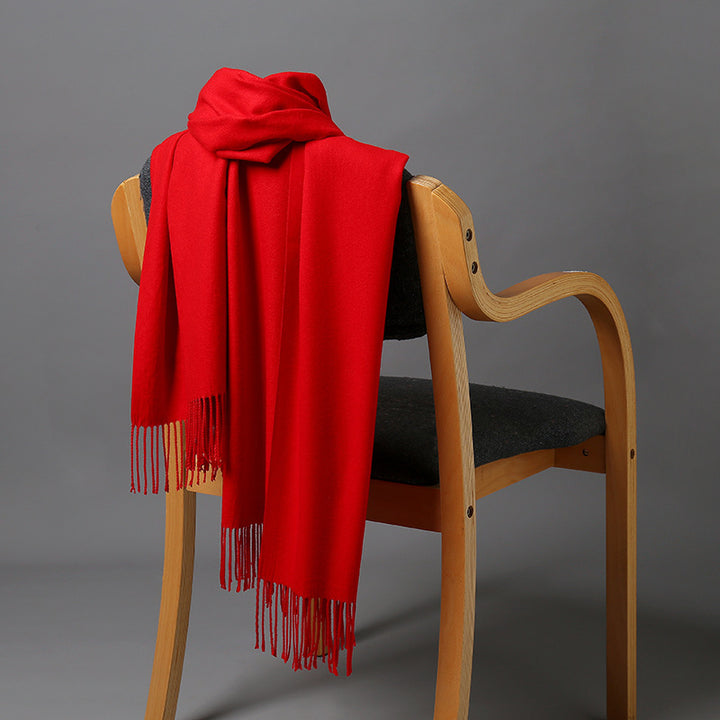 Luxurious Cashmere-Blend Throw Blanket