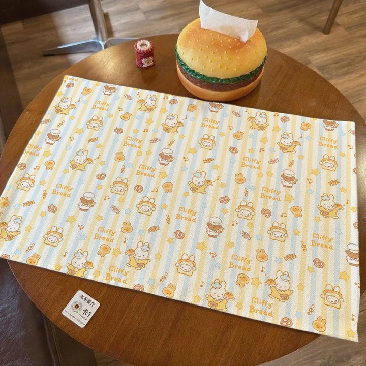 Cute Cartoon-Themed Table Placemats