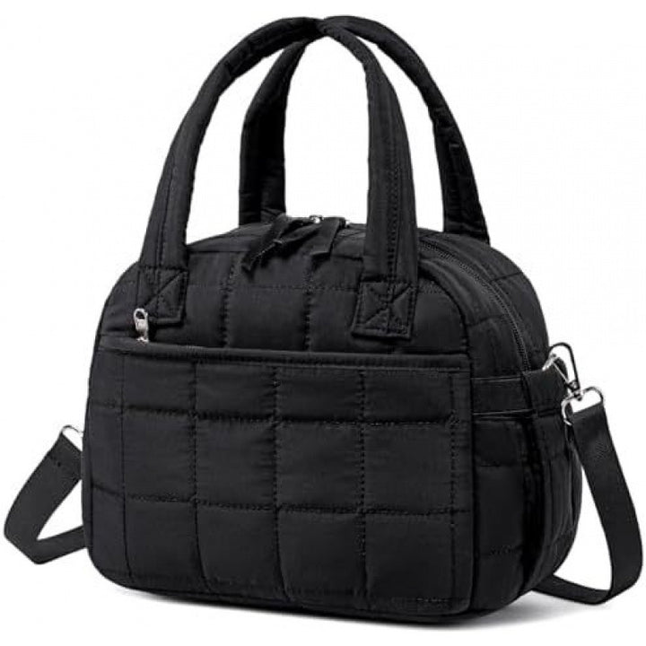 Multifunctional Quilted Shoulder Bag Bowlift