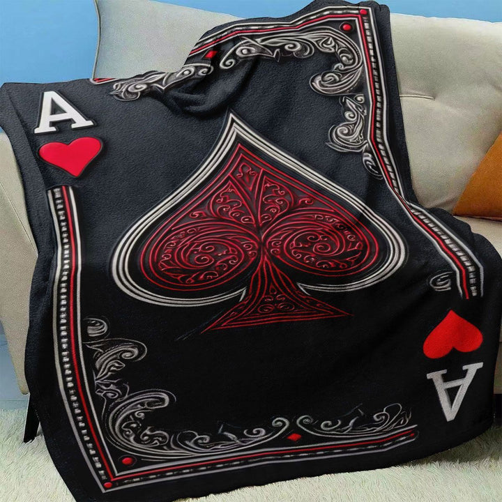 Luxurious Casino Theme Plush Blanket