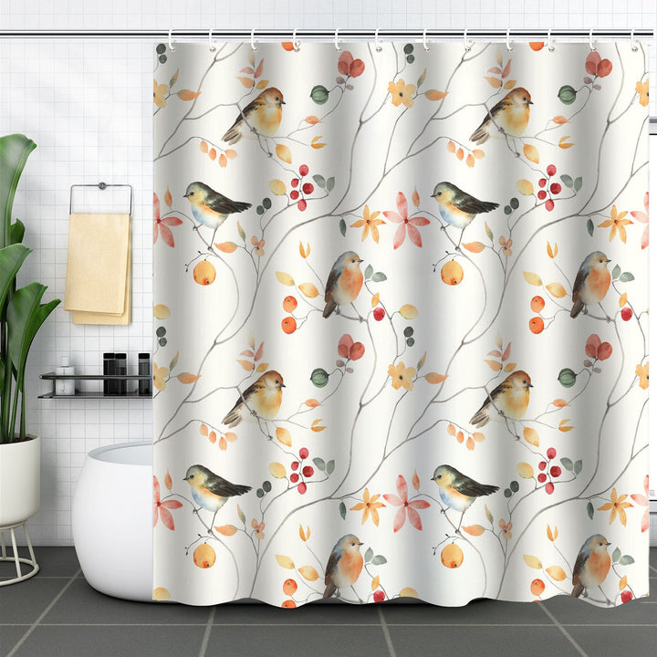 Nature-Inspired Shower Curtain Bowlift