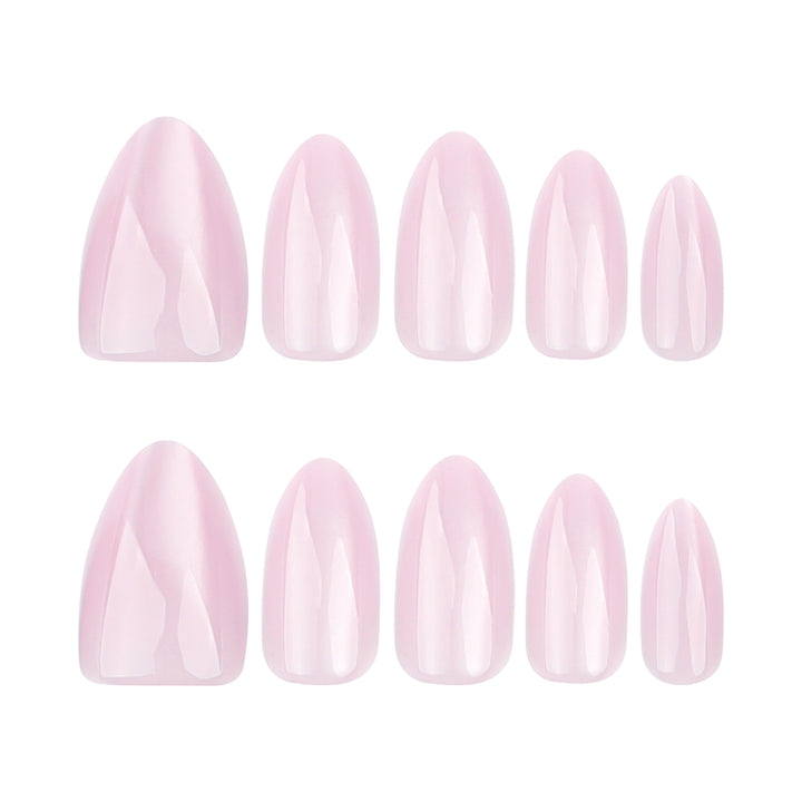 Artful Gel Nails with Elegant Glamour Finish Bowlift