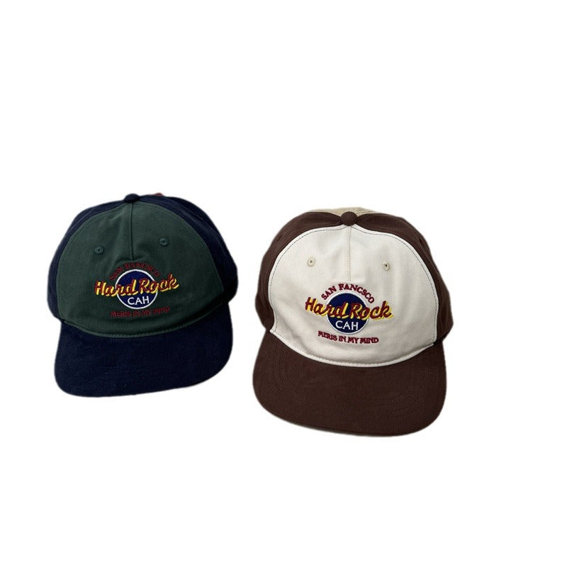 Men's Vintage-Inspired Embroidered Baseball Cap Bowlift 1783922543