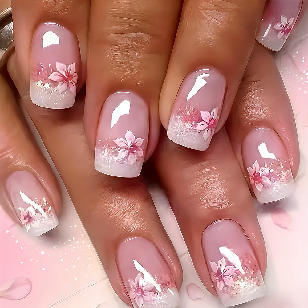 Floral Ombre Nail Art Set Bowlift