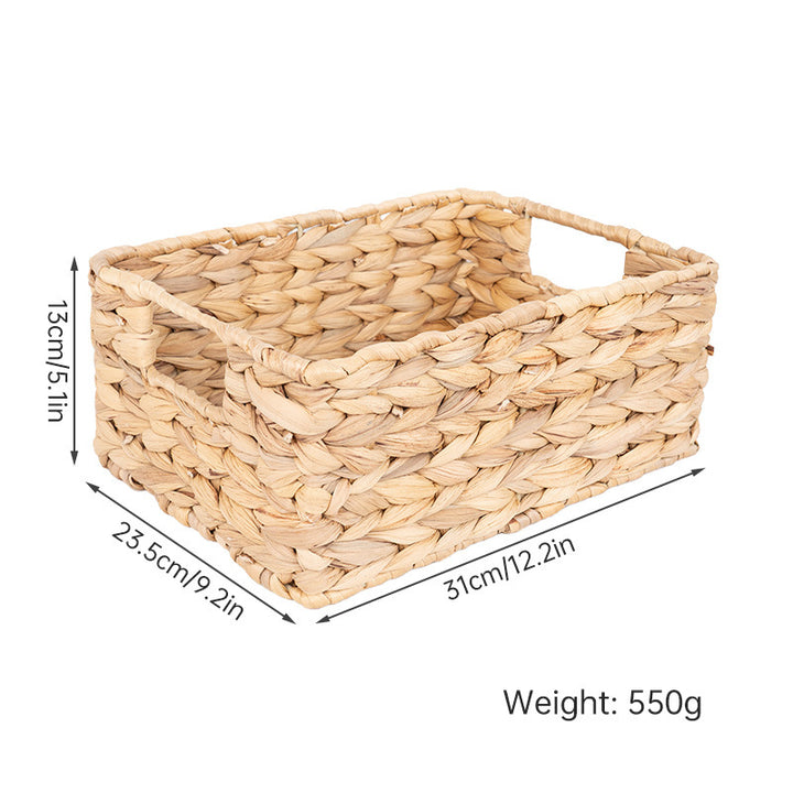Natural Woven Storage Basket Bowlift