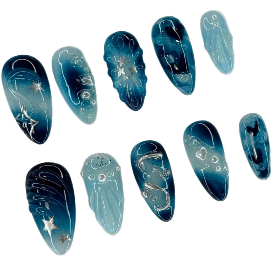 Thematic Artisan Press-On Nail Set Bowlift