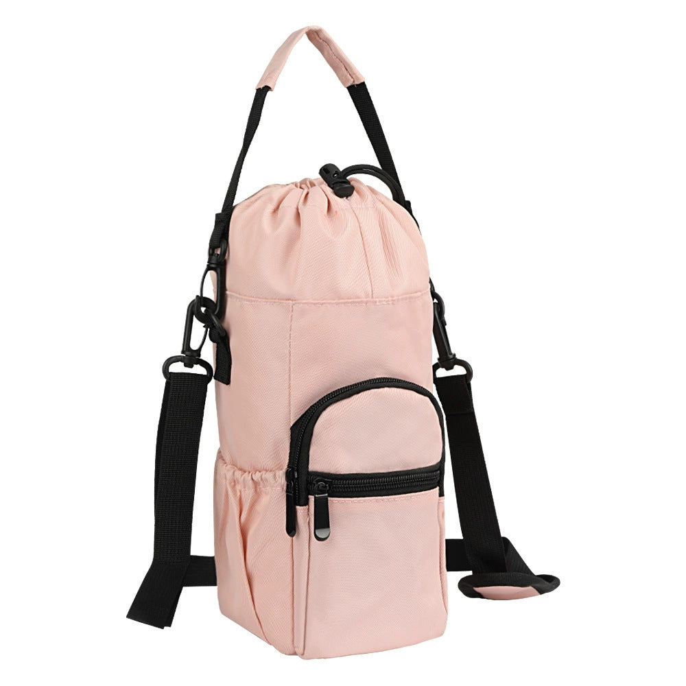 Unisex Water Bottle with Multifunctional Carrying Strap Bowlift