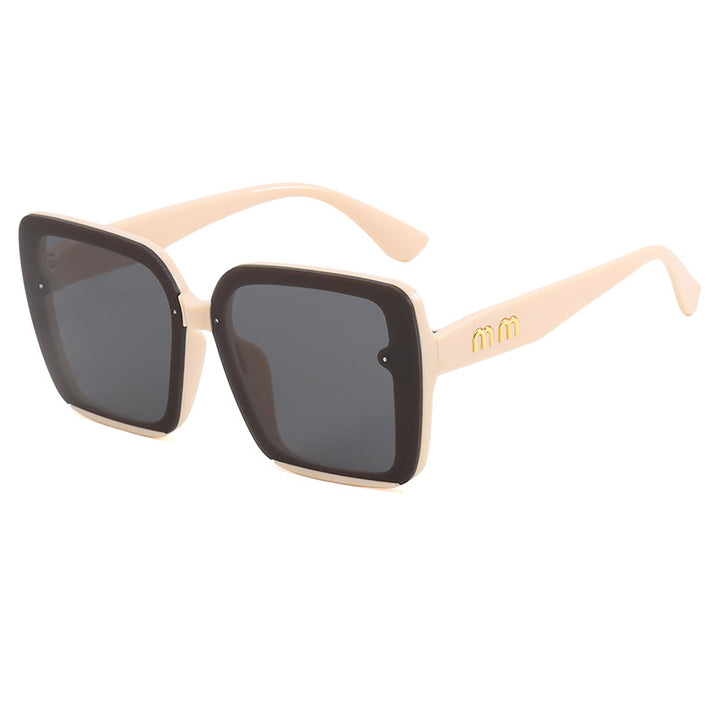Women's fashionable square sunglasses with gradient lenses Bowlift