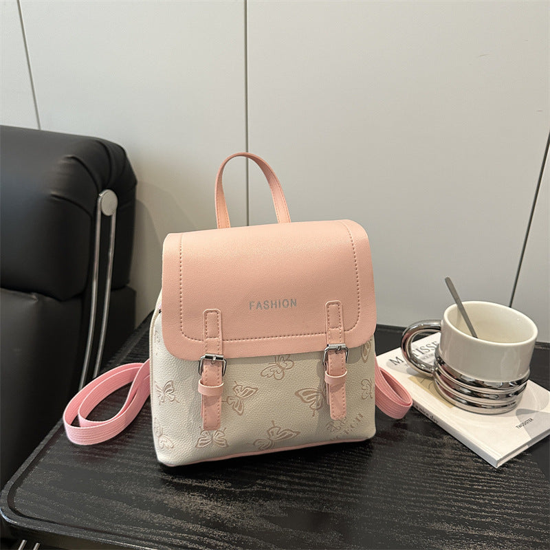 Stylish Butterfly Pattern Mini Backpack Bowlift