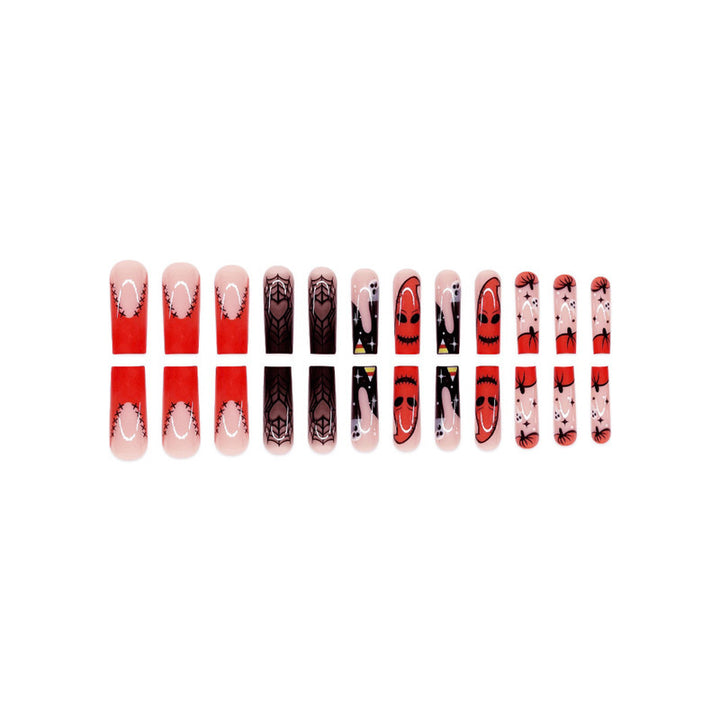 Halloween-Themed Press-On Nail Extensions Bowlift