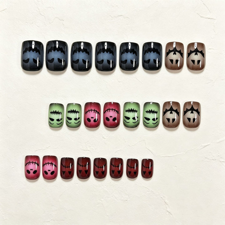 Halloween-Themed Artistic Nail Art Tips Bowlift