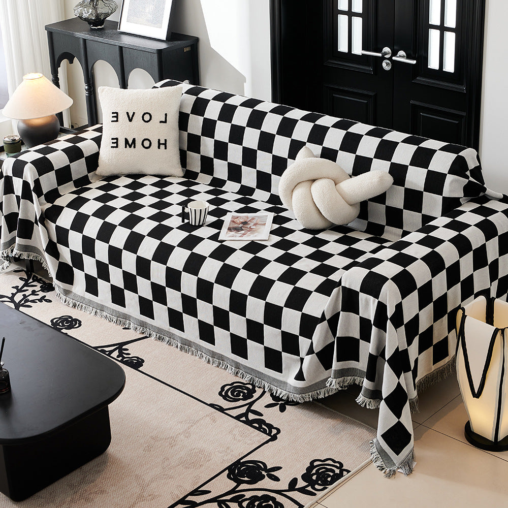 Checkerboard Throw Blanket