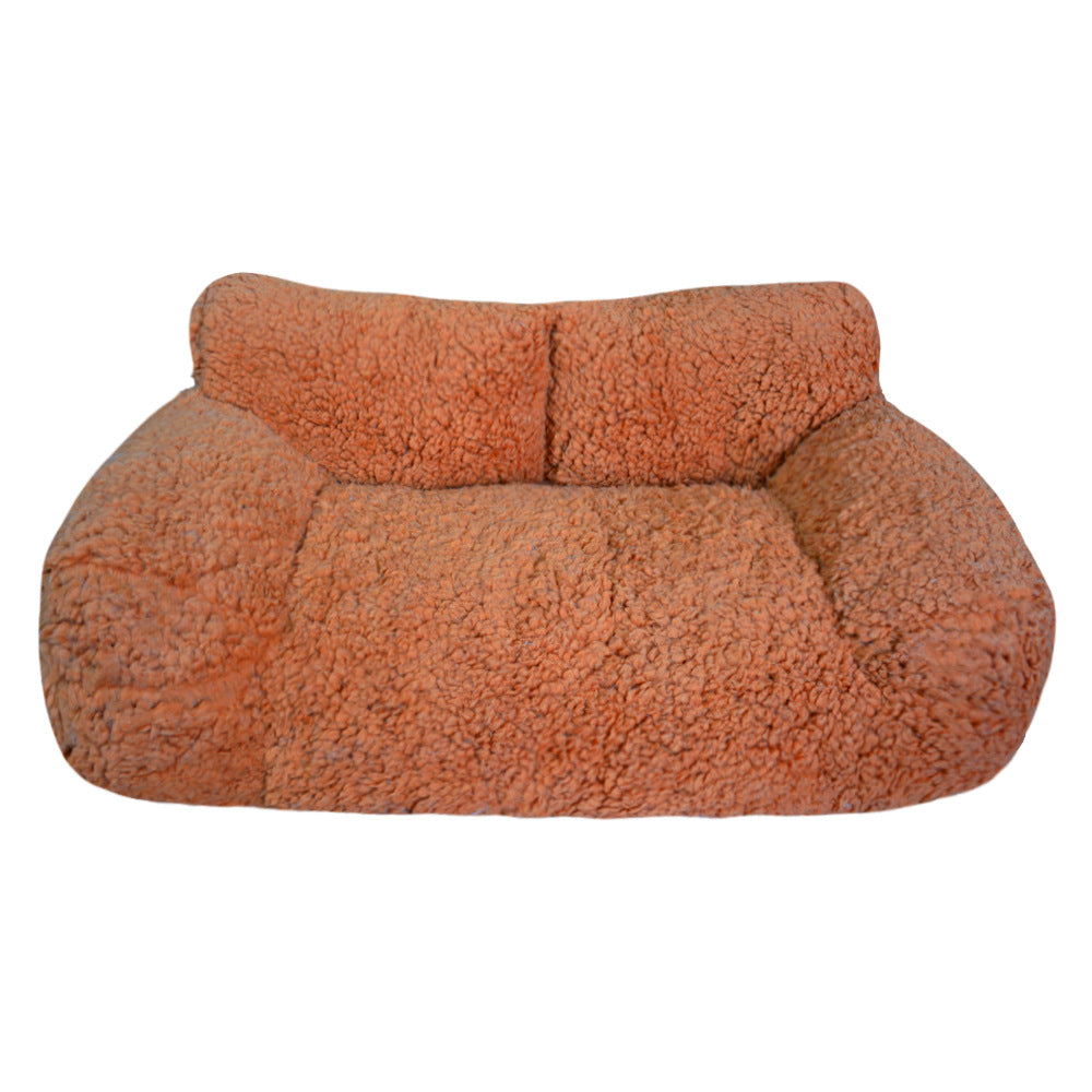 Plush  Sofa  Dog Bed