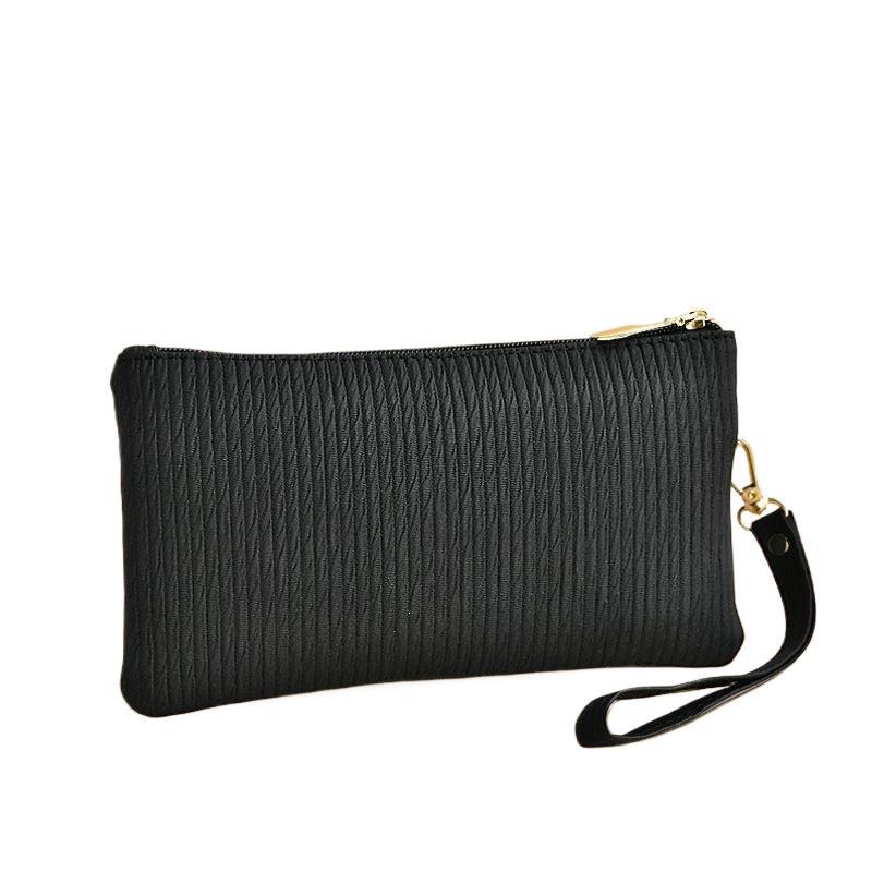Elegant Clutch With Practical Wrist Strap Bowlift