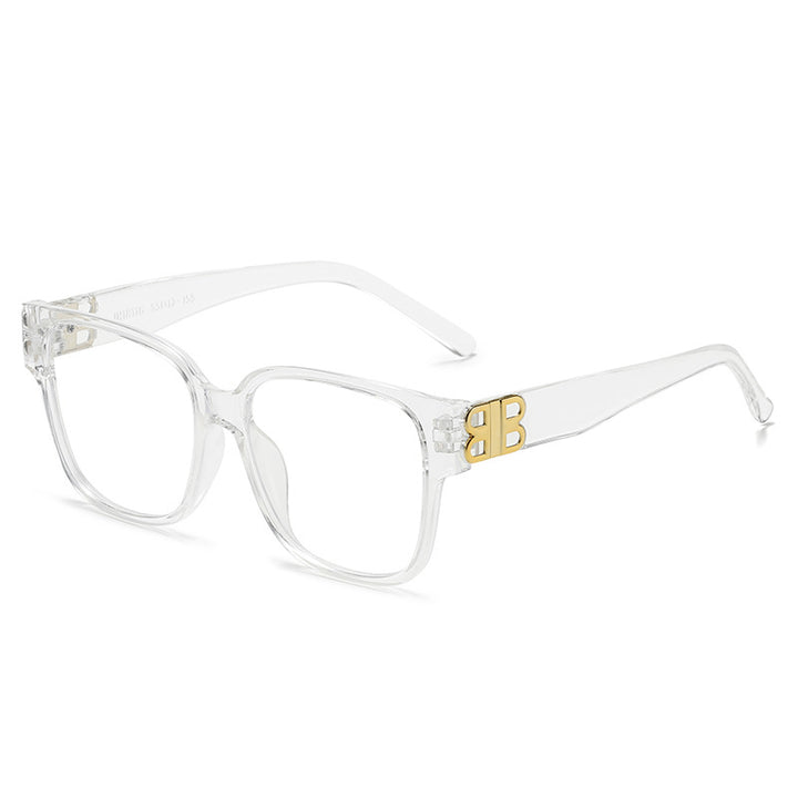 Women's fashionable square sunglasses with elegant logo Bowlift