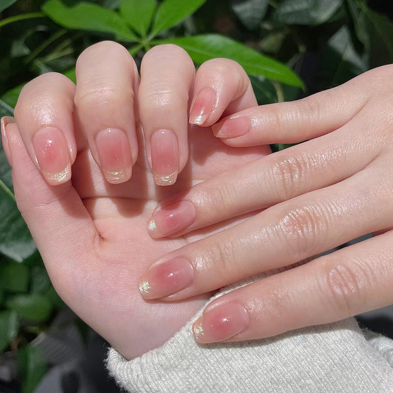 Premium Rhinestone-Embellished Press-On Nails Bowlift