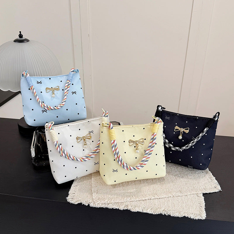 WoElegant Bow-Embellished Mini Crossbody Bag Bowlift