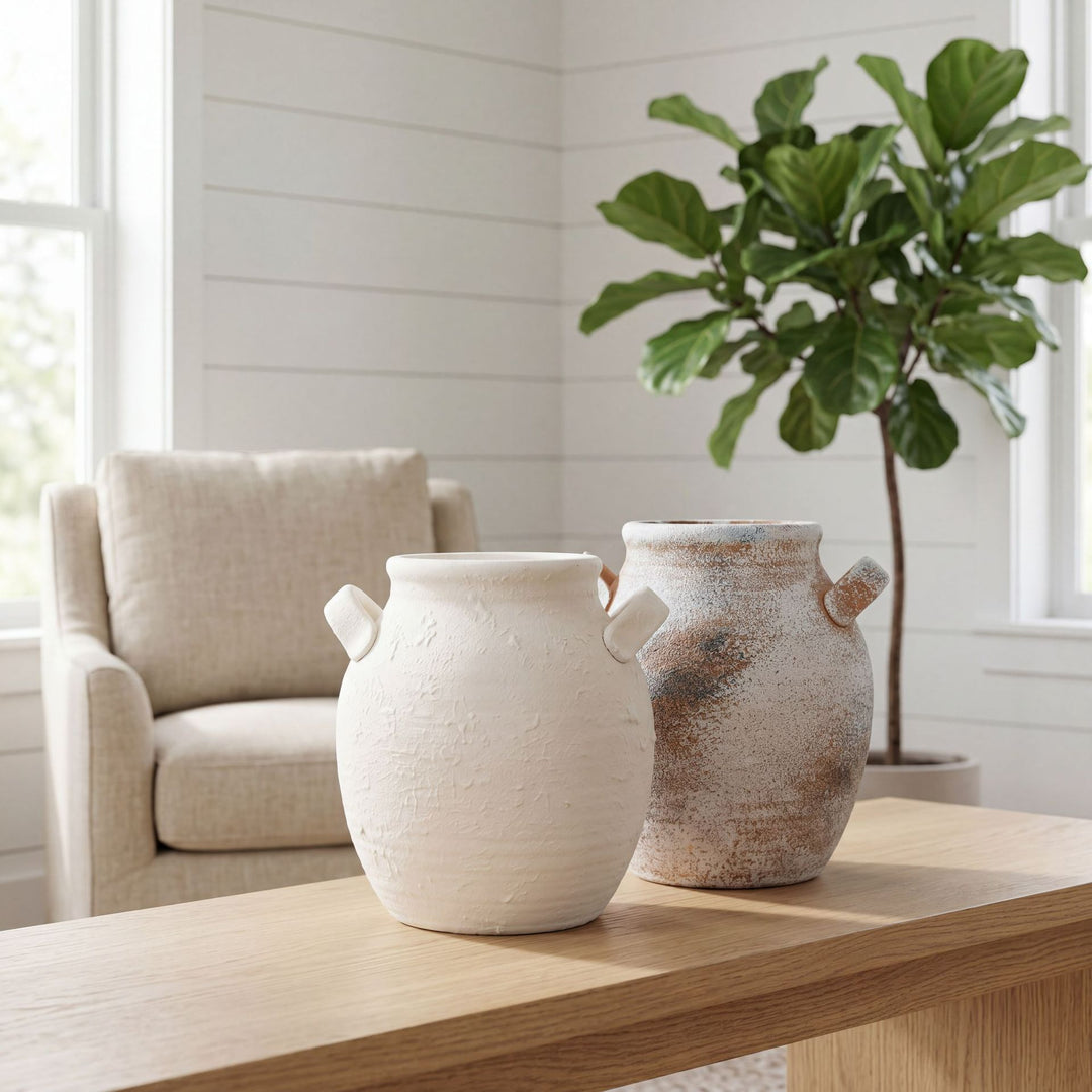 Handcrafted Decorative Ceramic Pot Bowlift