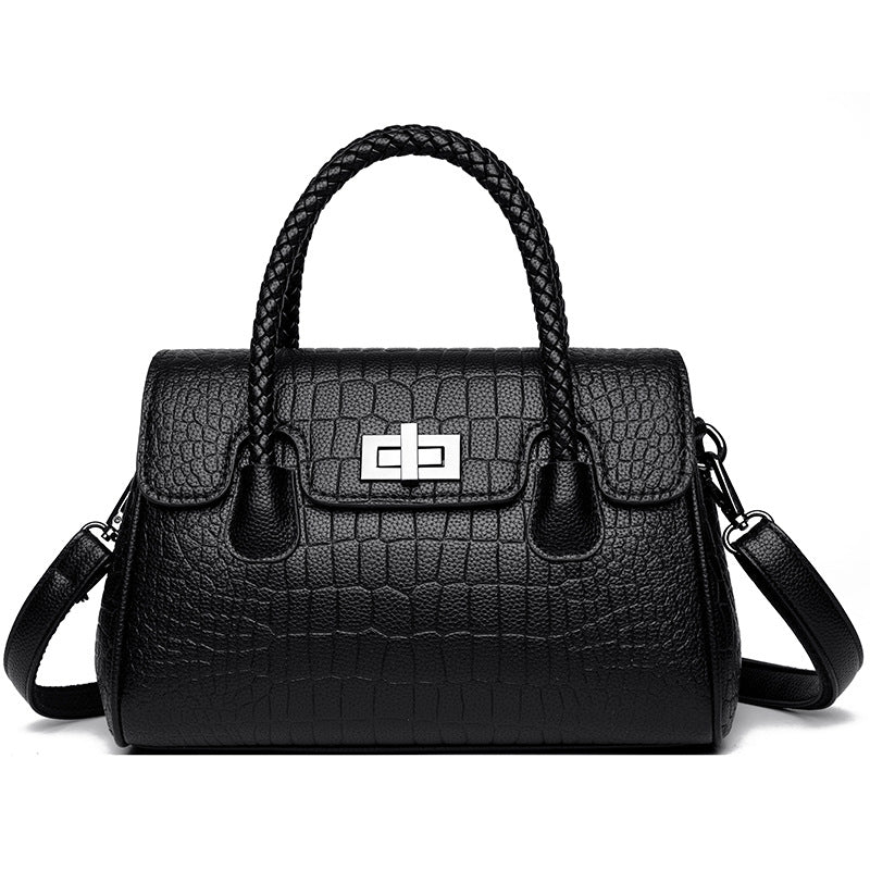 Elegant Double-Handle Handbag Bowlift