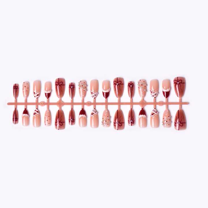 Glamorous Press-On Nail Art Set Bowlift