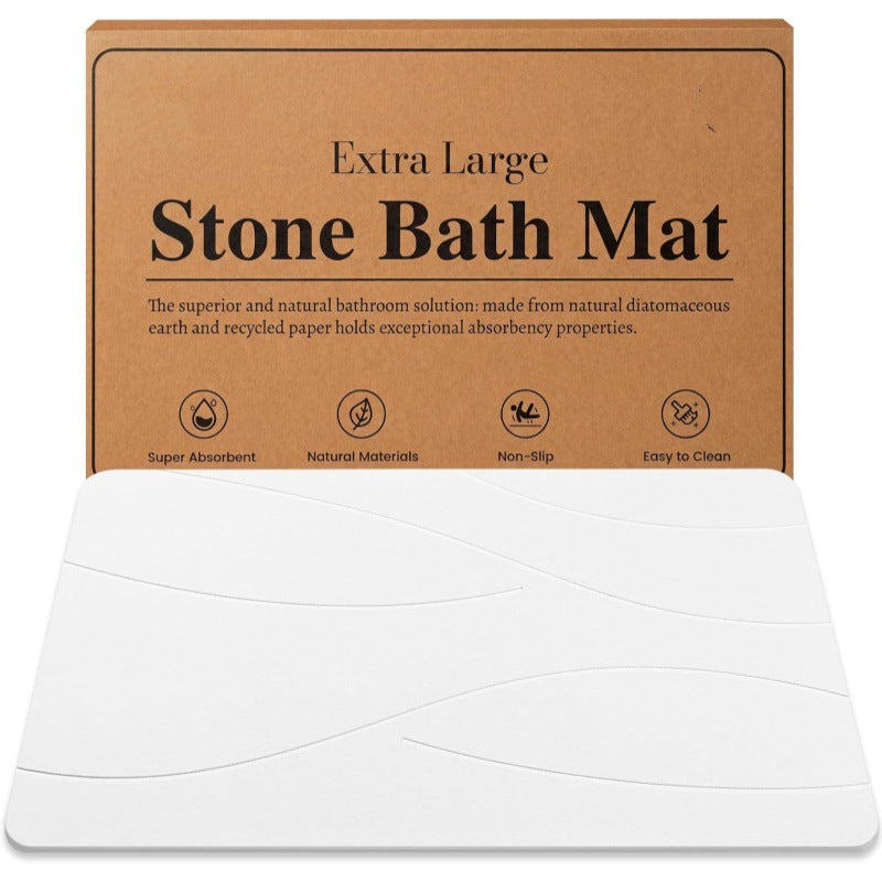 Diatomaceous Stone Bath Mat