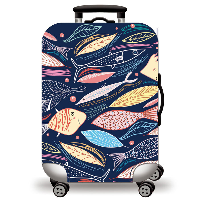 Geometric Travel Hard Shell Suitcase Bowlift