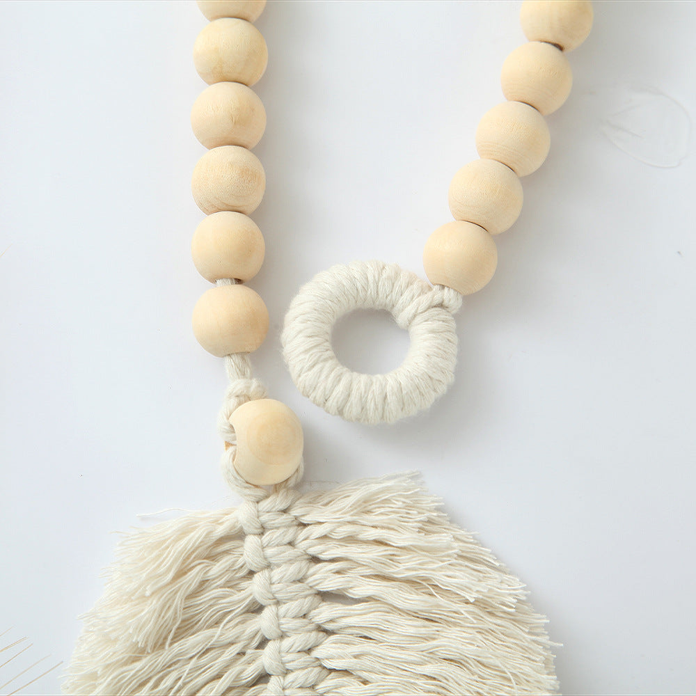 Decorative Macrame Leaf Wall Hanging Bowlift