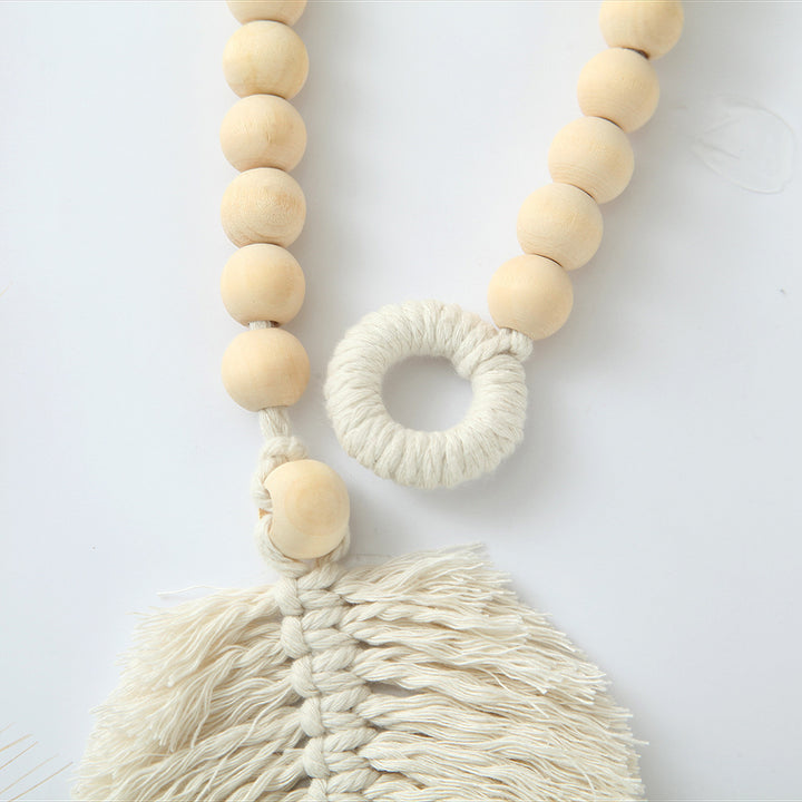Decorative Macrame Leaf Wall Hanging Bowlift