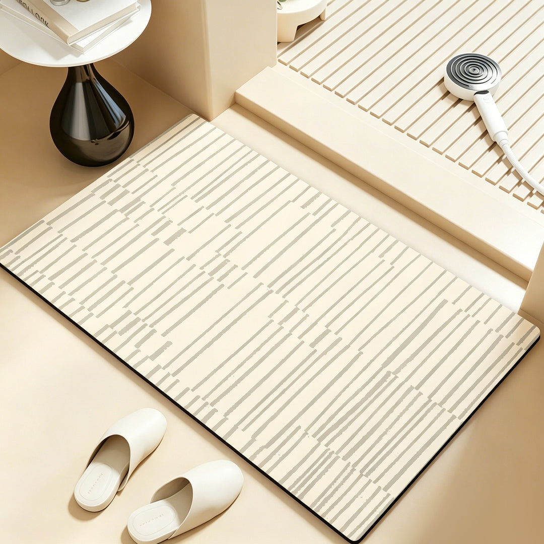 Non-Slip Modern Bath Mat Bowlift
