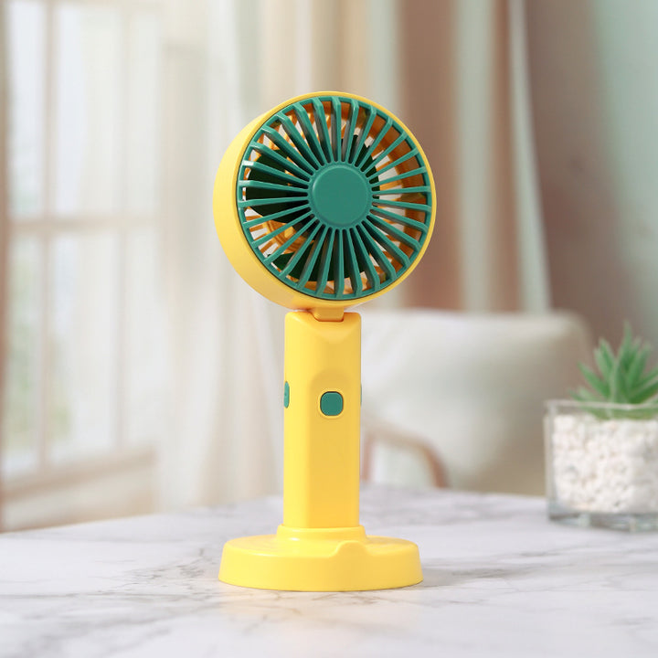 Unisex Portable Table Fan with Charging Station Bowlift