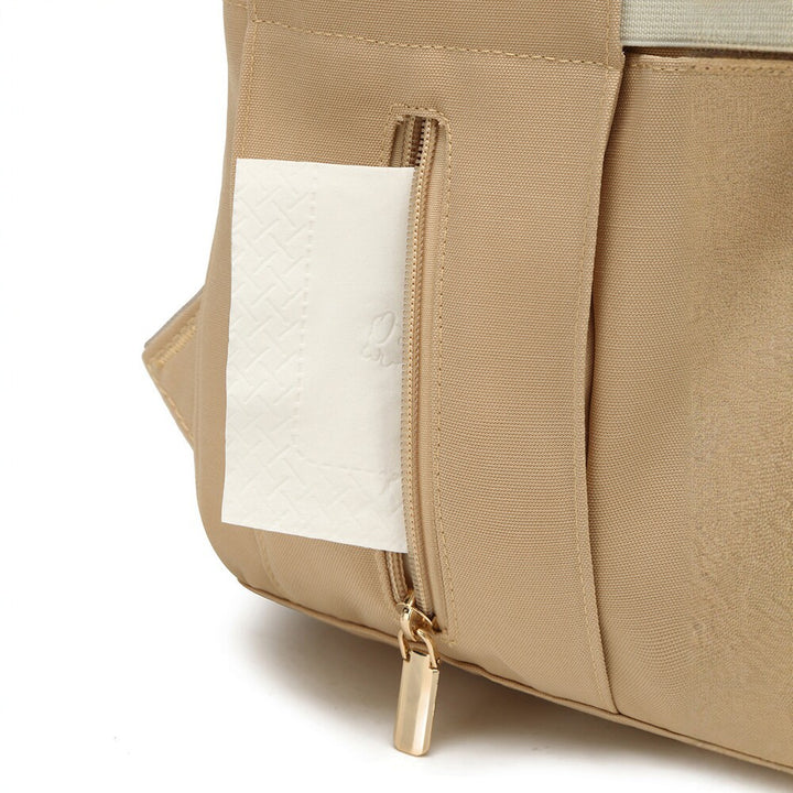 Trendy Quilted Multi-Functional Backpack Bowlift