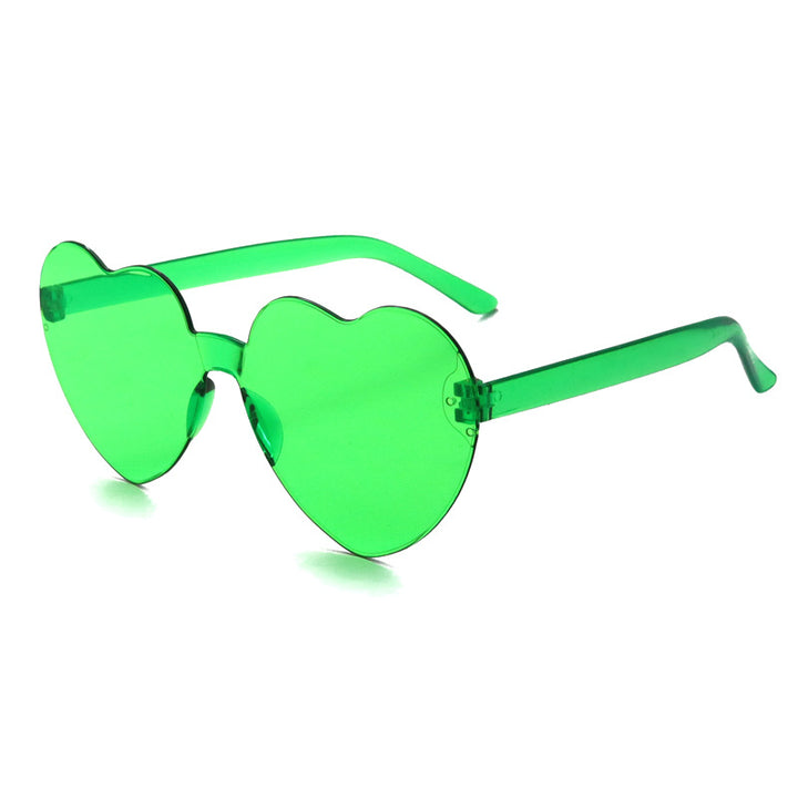 Heart-Shaped Fashion Sunglasses Bowlift