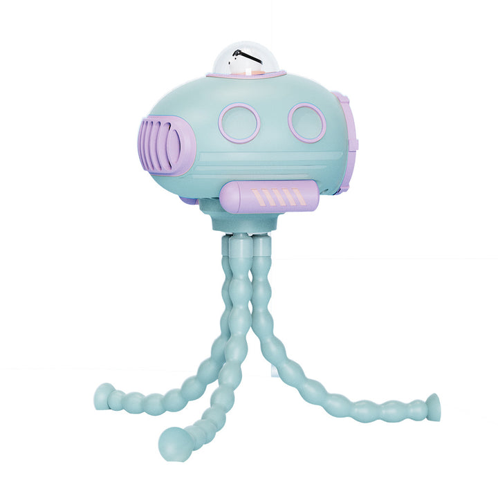 Unisex nan multifunctional baby toy with flexible suction cup legs, grasp and biting functions Bowlift