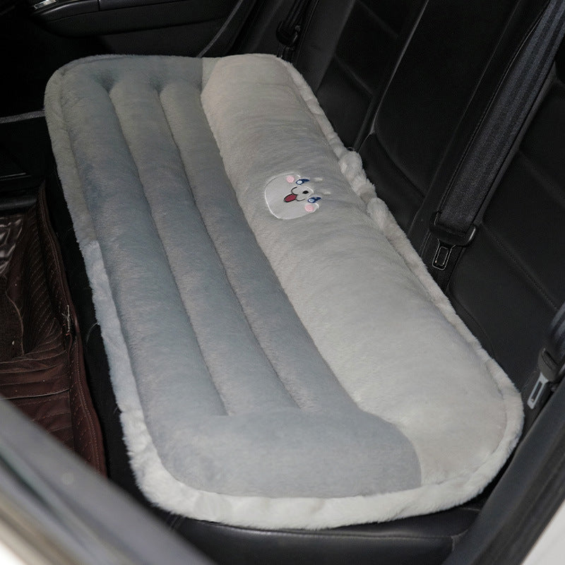 Plush seat cushion with animal design Bowlift