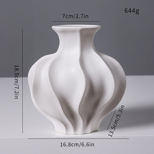 Textured Contemporary Ceramic Vase