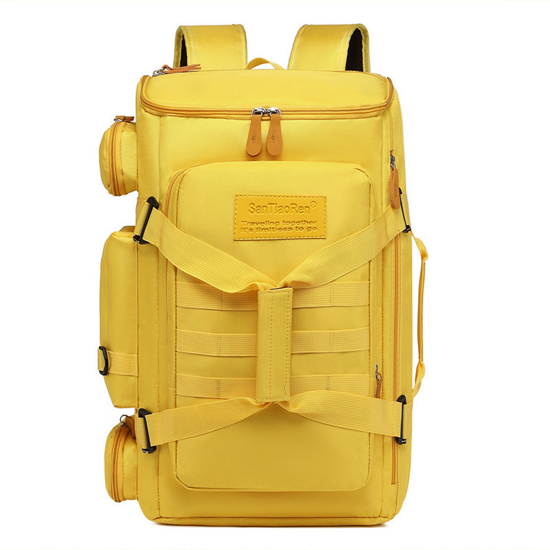 Multifunctional Travel Bag With Ergonomic Carrying Handles And An Innovative Compartment System Bowlift