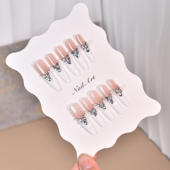 Glamorous Stiletto Press-On Nail Set Bowlift
