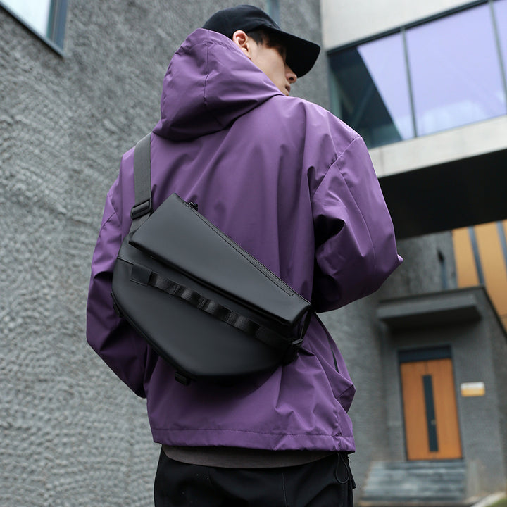 Sleek Water-Resistant Sling Bag Bowlift