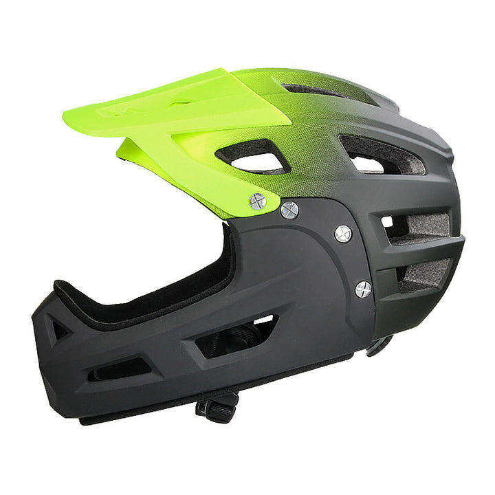 Full-Face Mountain Biking Helmet Bowlift