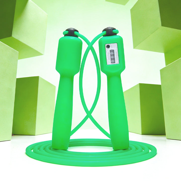 Ergonomic Digital Fitness Skipping Rope