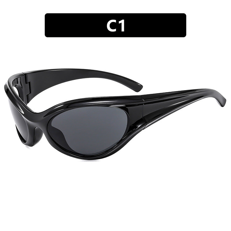 Women sporty sunglasses with aerodynamic design Bowlift