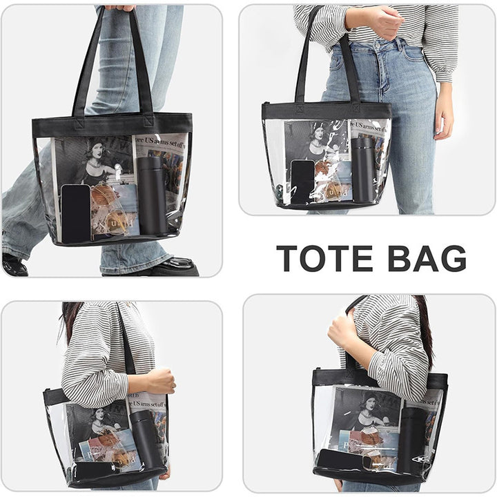 Transparent Shopping Bag in Modern Design Bowlift