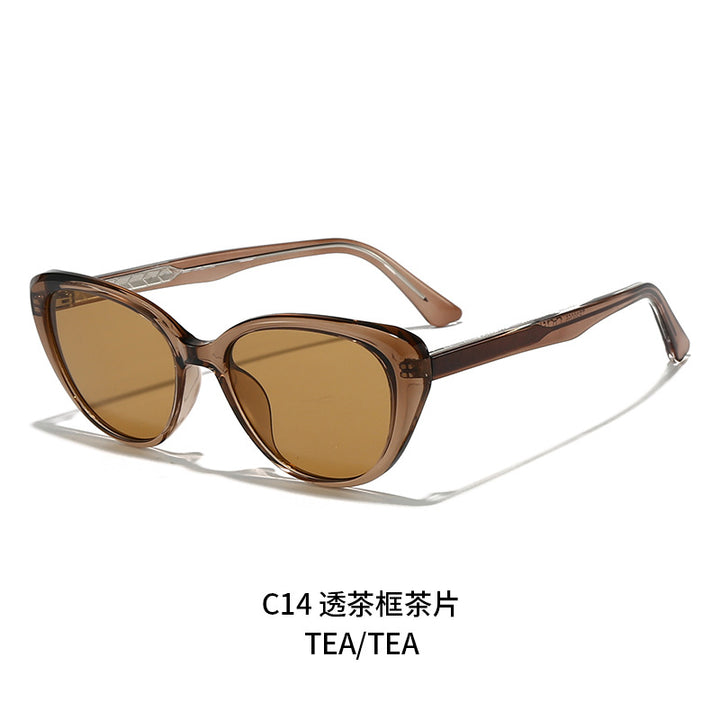 Women's stylish Cat-Eye sunglasses with UV protection and comfortable frame Bowlift